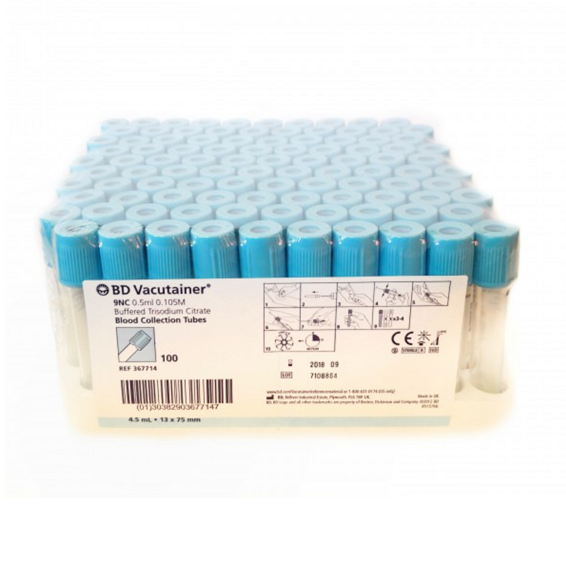 Пробірка BD Vacutainer® 9NC 0.105М Na3 цитрат буфферний, 4,5 ml(мл)